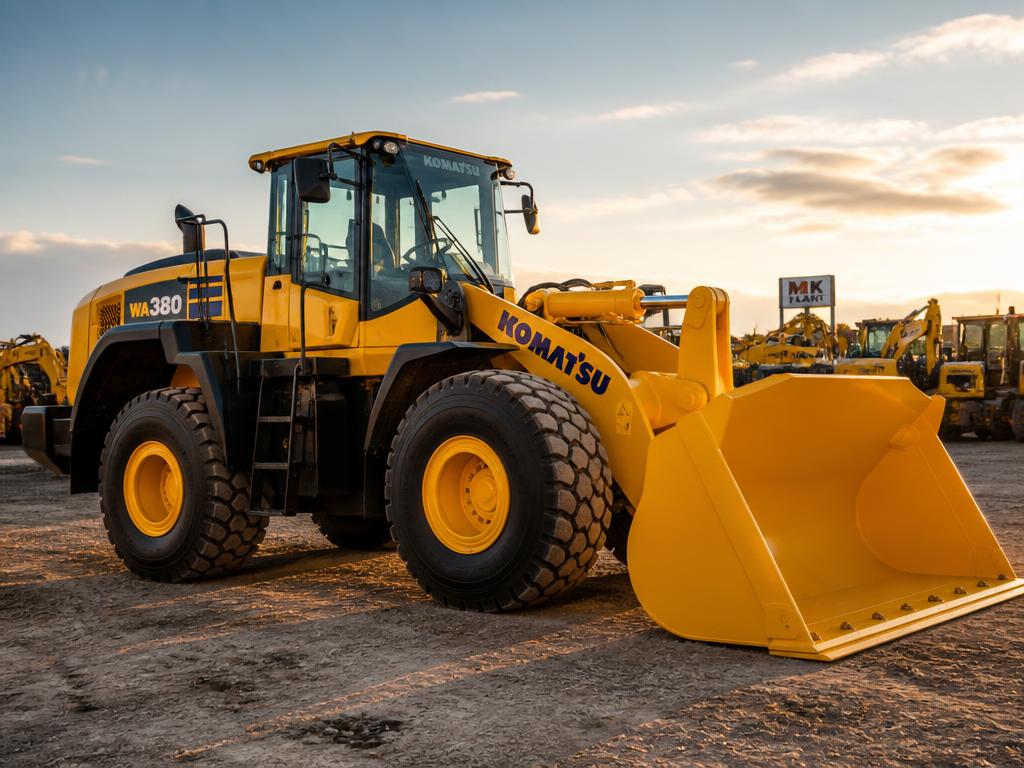 Komatsu Loaders & Excavators — Japan surplus unit at TWINS HK