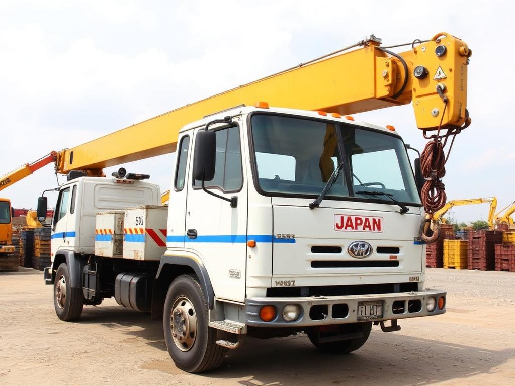 Tadano 5-Ton Boom Truck Crane — Japan Surplus